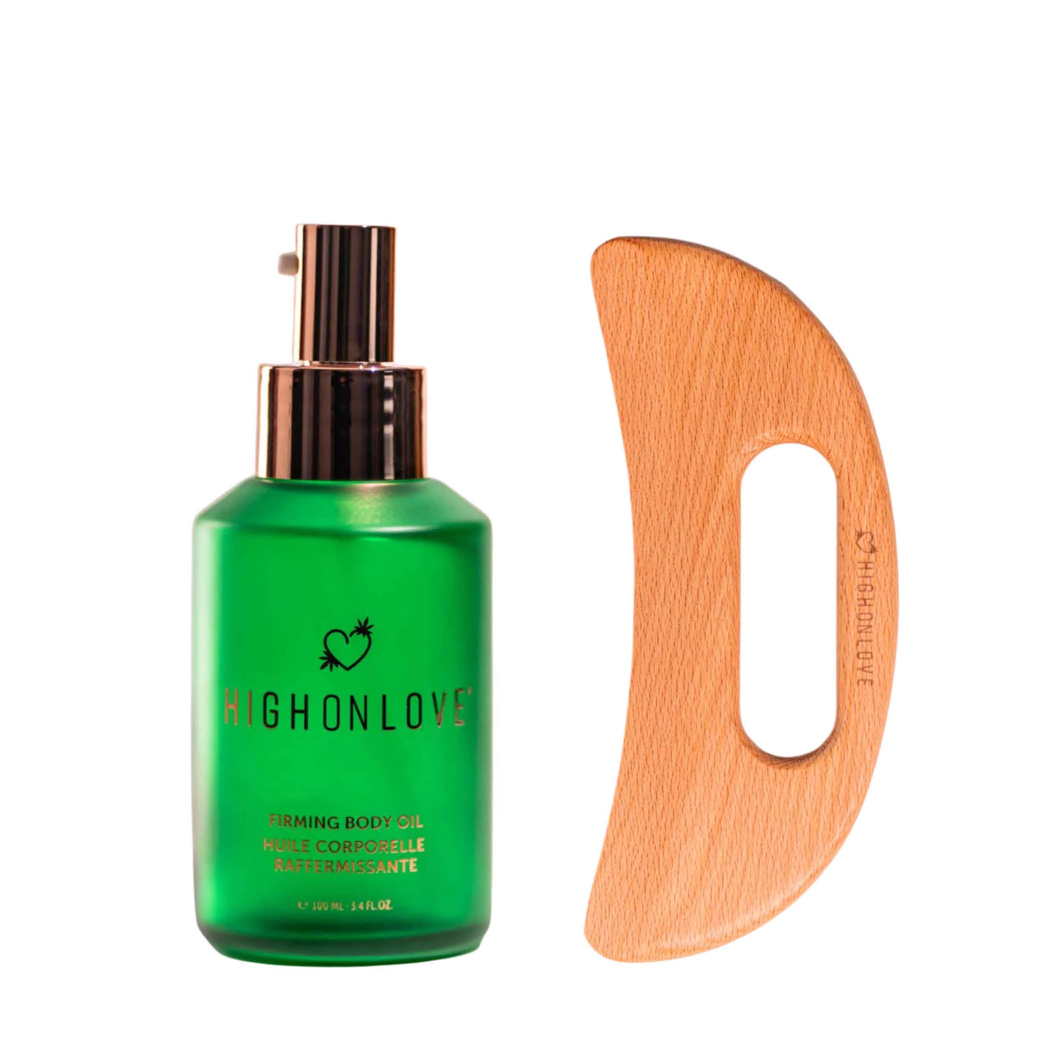 Firming Body Oil and Gua Sha Set