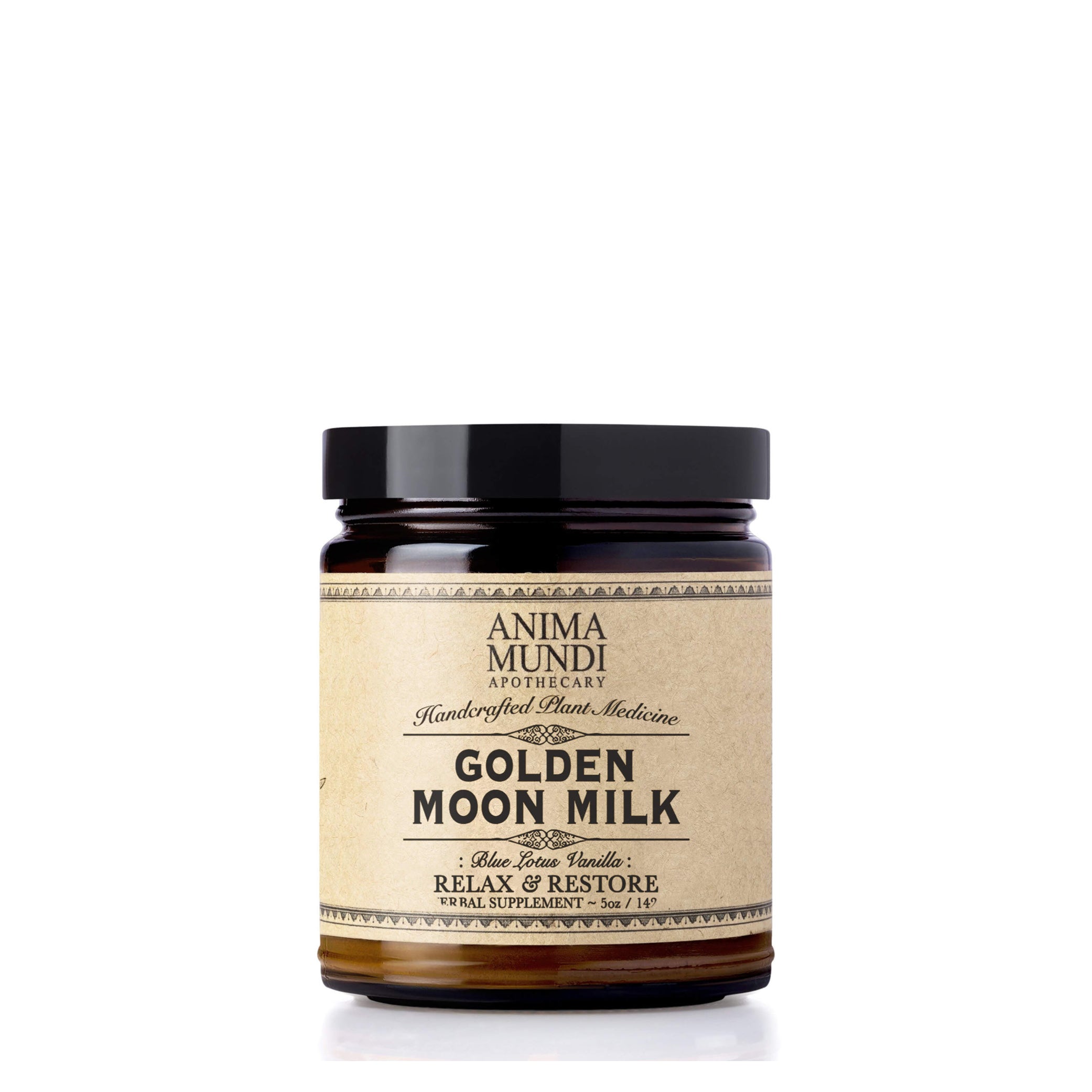 GOLDEN MOON MILK | Lotus Bleu Vanille