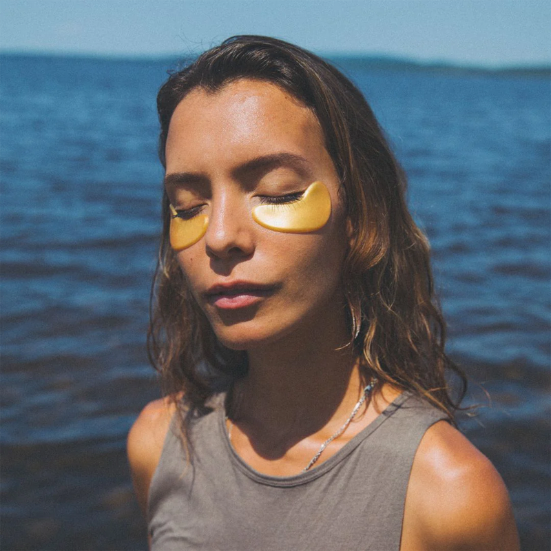 Masque pour les yeux -  GOLDEN EYES (emballage de 5)