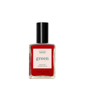 Manucurist Green Red Shades classic vegan nail polish | Bskinenvie
