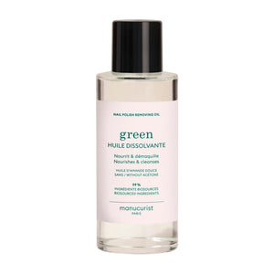 Green Nail Polish Removing Oil
