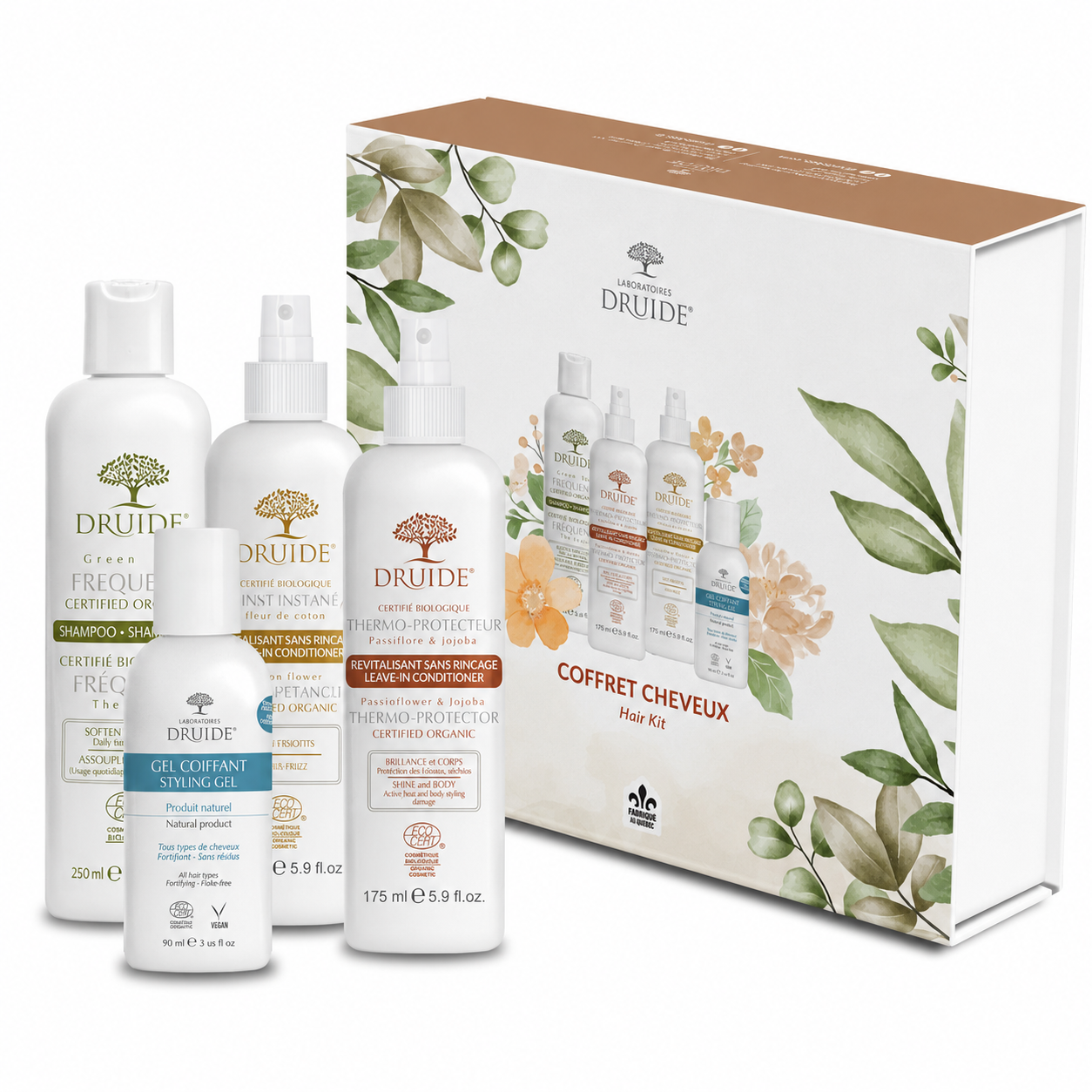 Trousse de soins capillaires