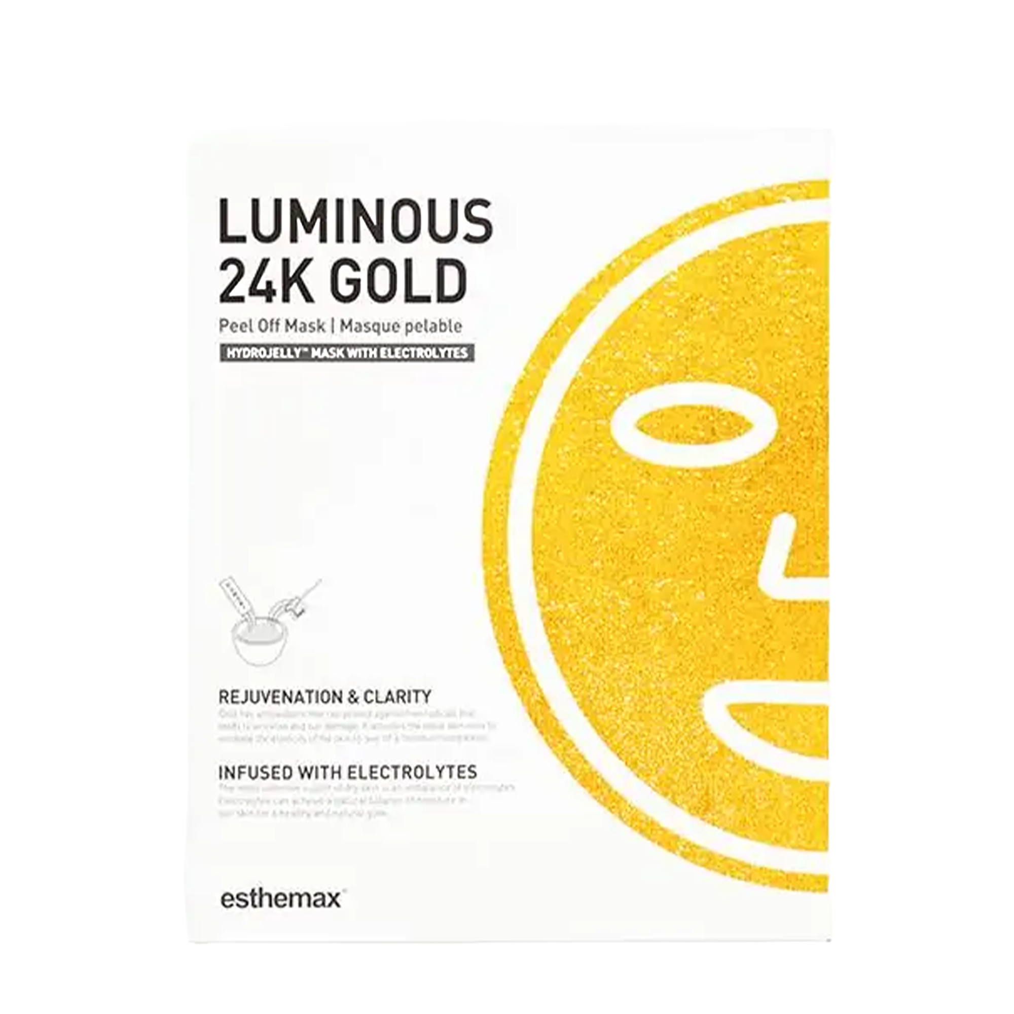 Luminous 24k Gold Hydrojelly™ Mask