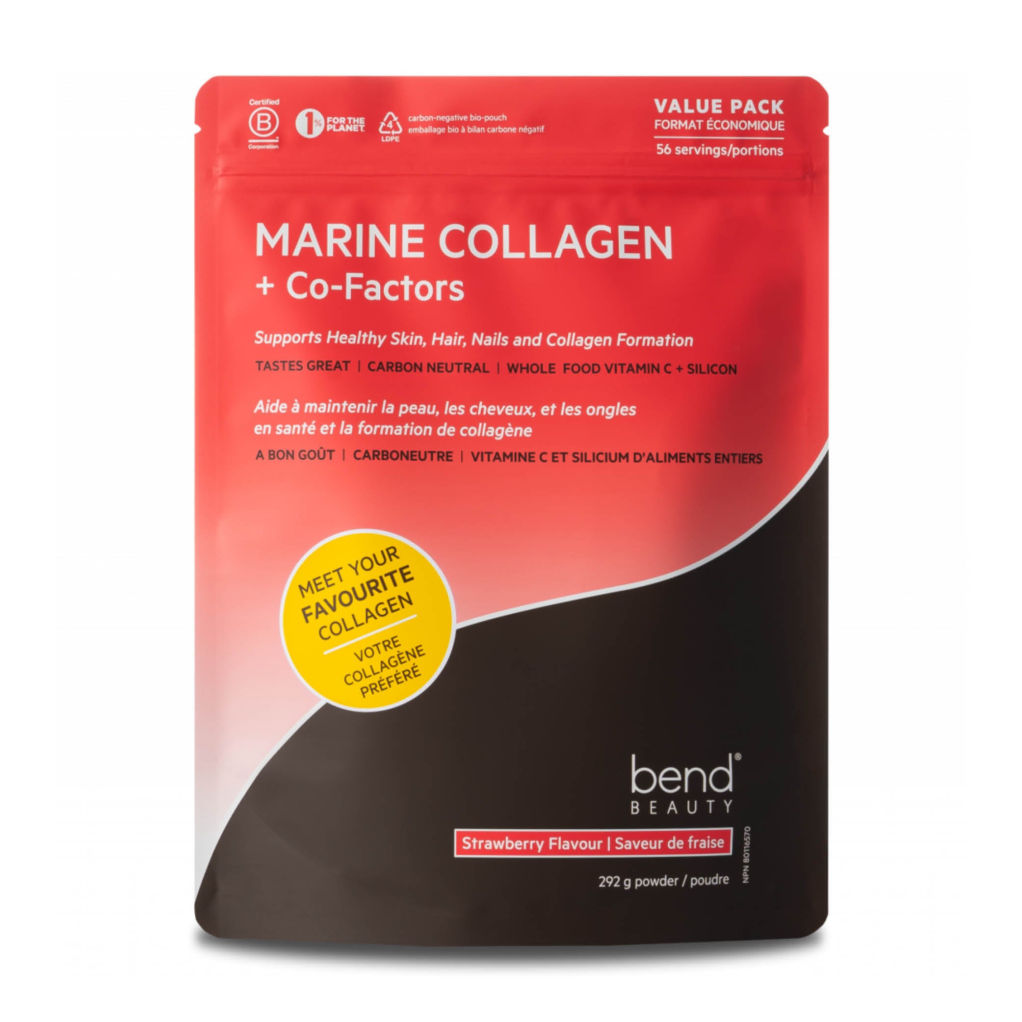 Marine Collagen+ Co-Factors - Strawberry