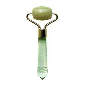 Mini rouleau en jade pour le visage