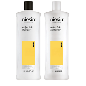 Nioxin System 1 Shampoo + Conditioner Duo