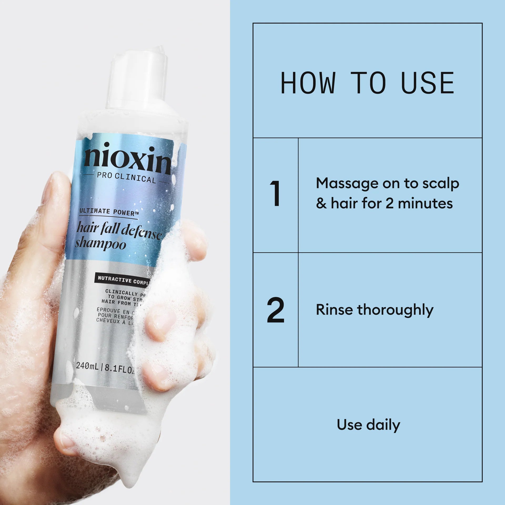 Ultimate Power Hair Fall Defense Shampoo