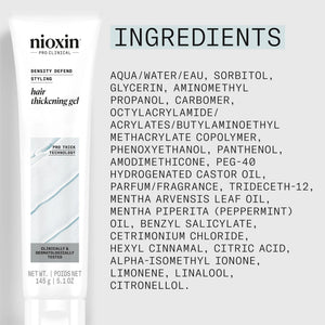 Density Defend Hair Thickening Gel - For Volumizing Hair