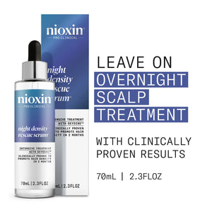 Night Density Rescue Serum - Overnight Hair Thickening Serum