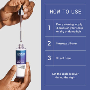 Night Density Rescue Serum - Overnight Hair Thickening Serum