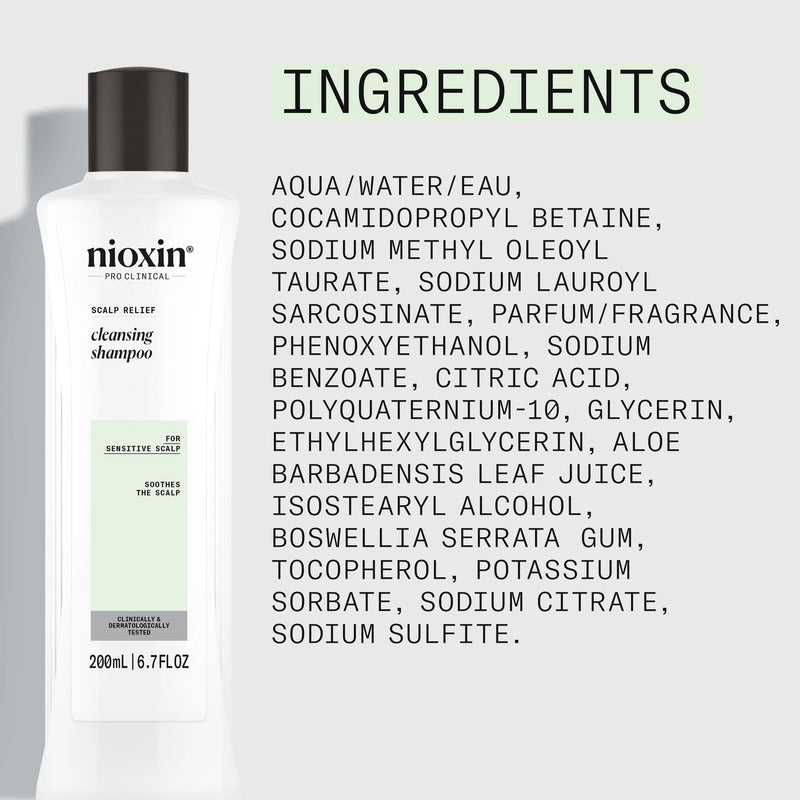 Scalp Relief Cleansing Shampoo - Shampoo for Sensitive Scalp