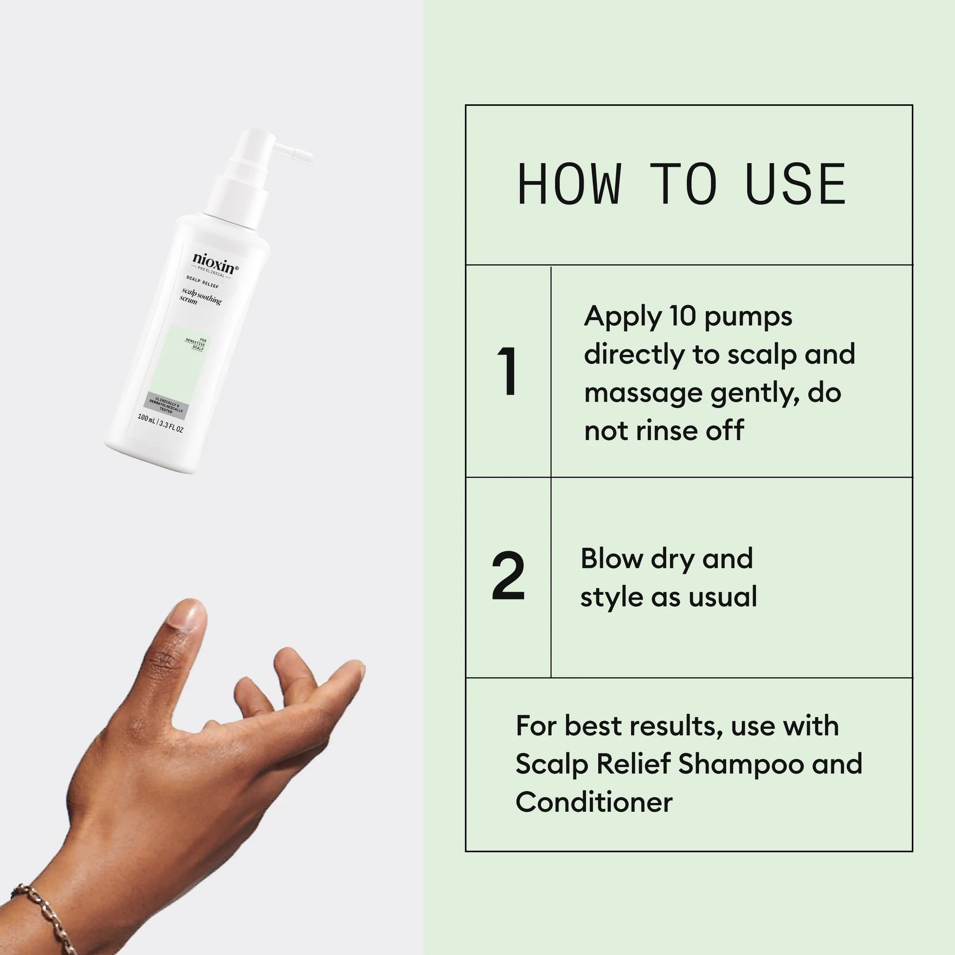 Scalp Relief Scalp Soothing Serum - Leave-in Treatment for Sensitive Scalp