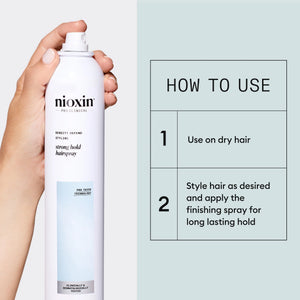 Density Defend Styling Strong Hold Hairspray - For Long-Lasting Hairstyles