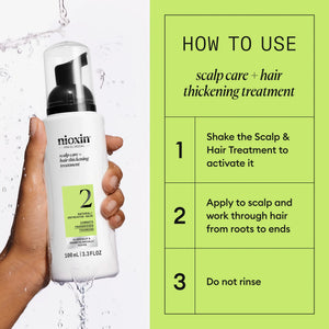 System 2 Scalp + Hair Thickening Treatment - Hair Thickening Serum