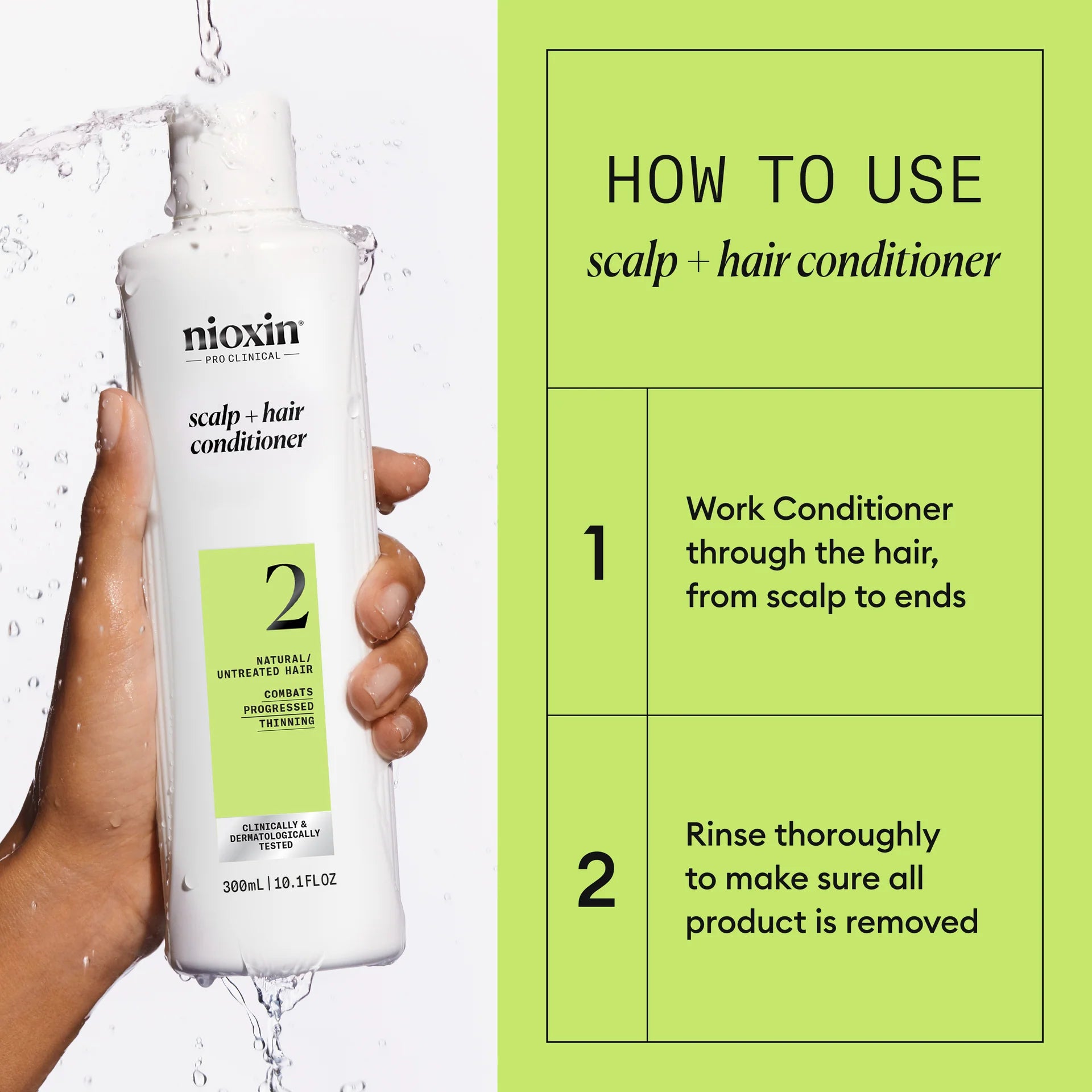System 2 Scalp + Hair Conditioner - Hair Thickening Conditioner