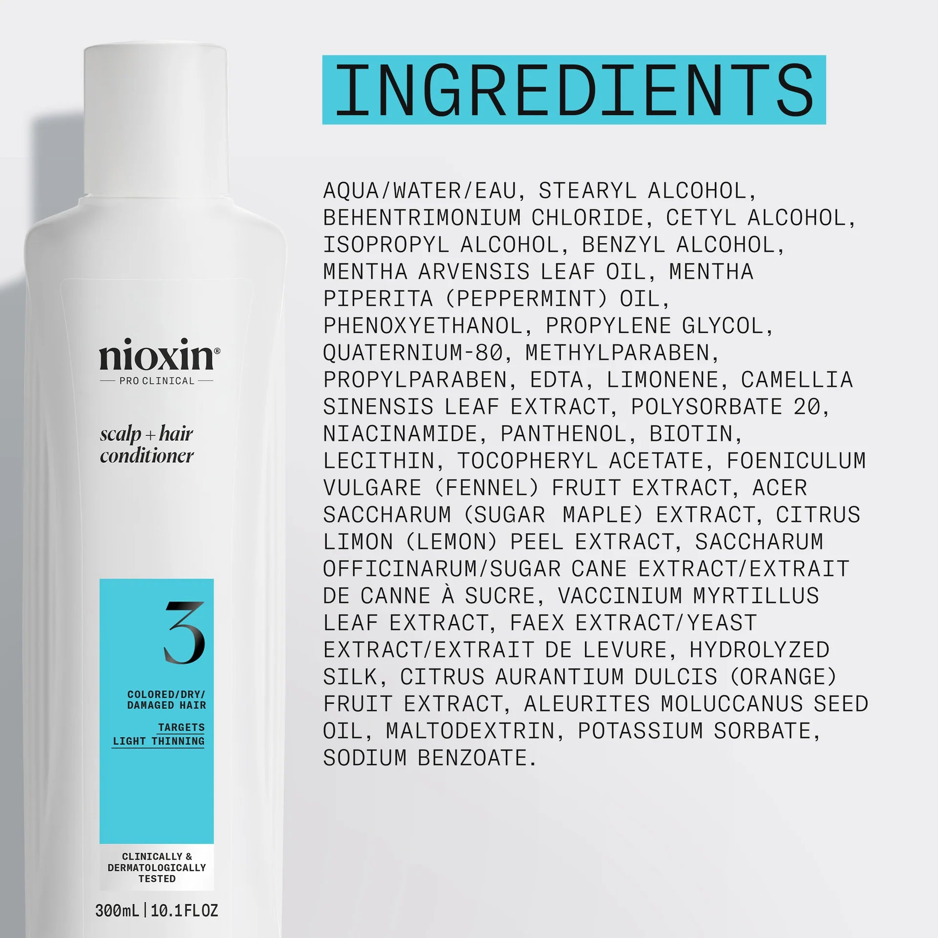 System 3 Scalp + Hair Conditioner - Hair Thickening Conditioner