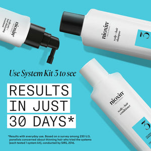 System 3 Scalp + Hair Shampoo - Hair Thickening Shampoo