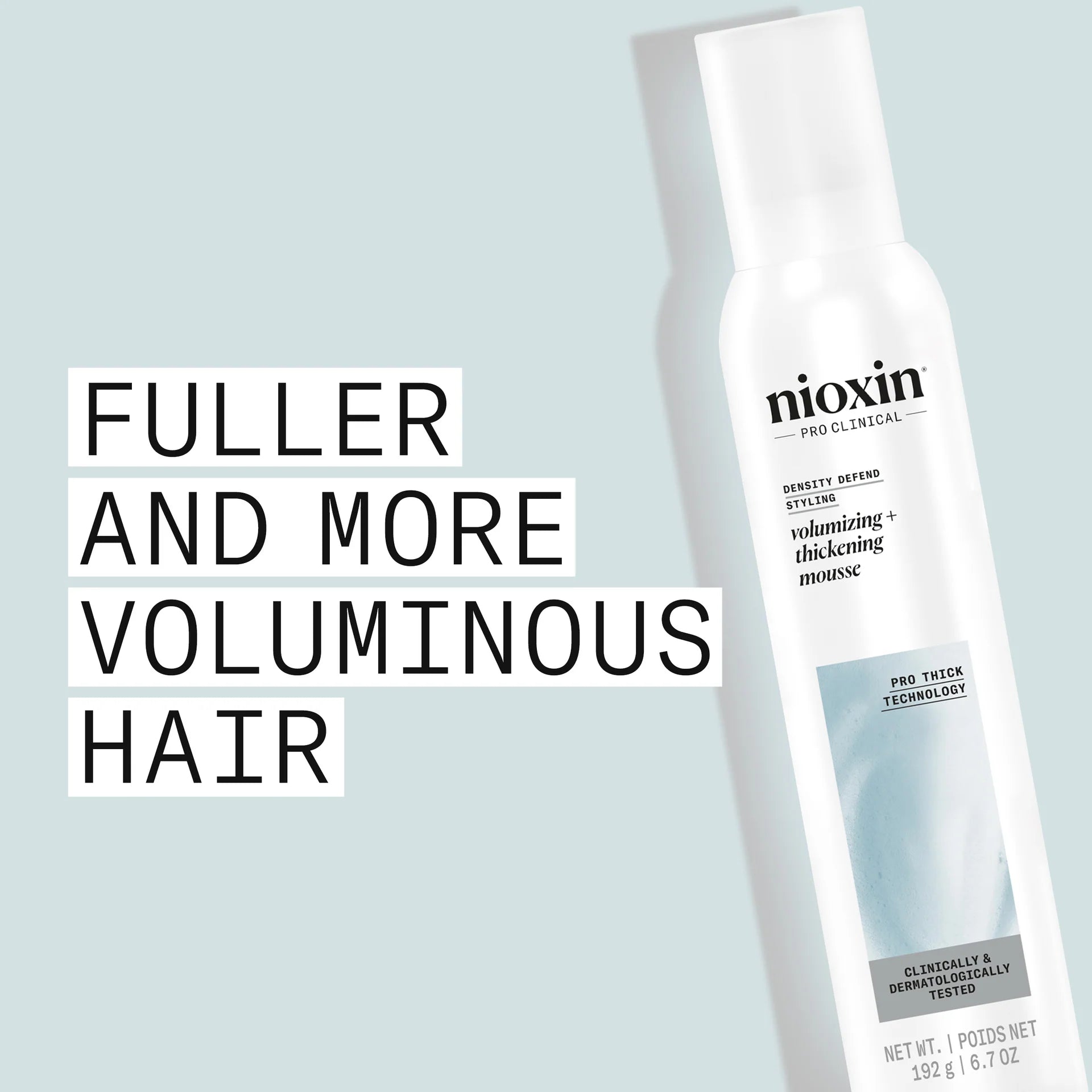 Density Defend Styling Volumizing + Thickening Mousse