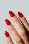 PATENT LEATHER RED