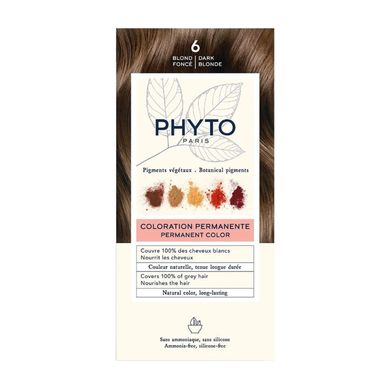 COLORATION PERMANENTE  6 blond foncé