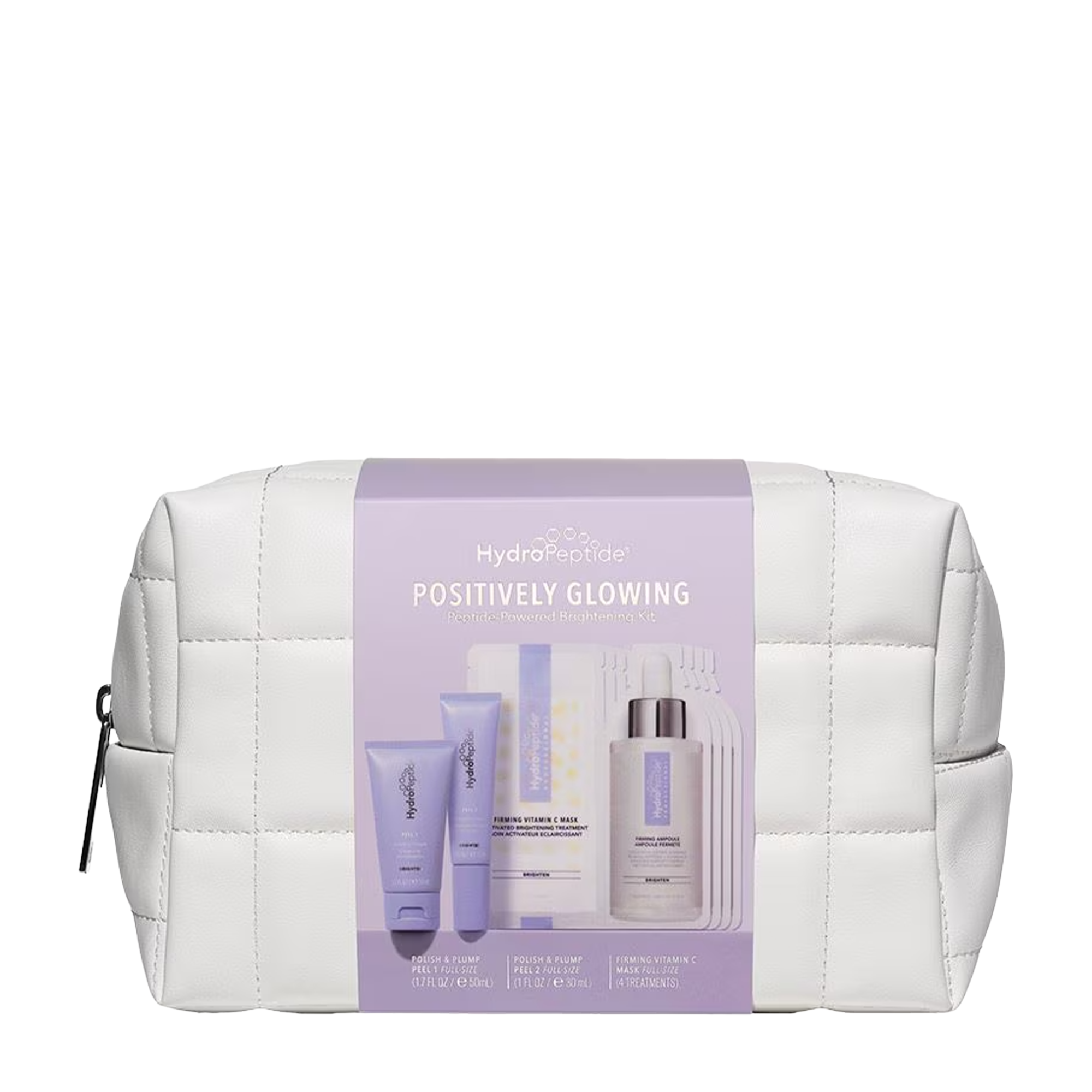Positively Glowing Peptide-Powered Brightening Kit