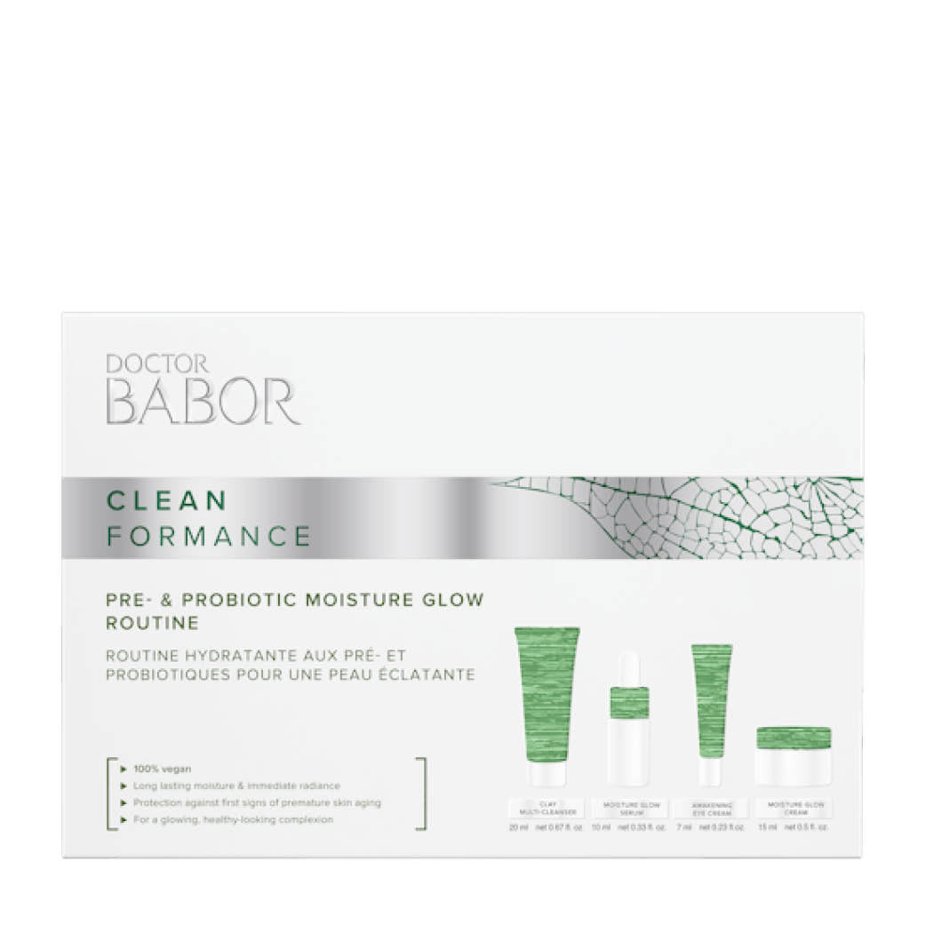 Pre- & Probiotic Moisture Glow Routine Set