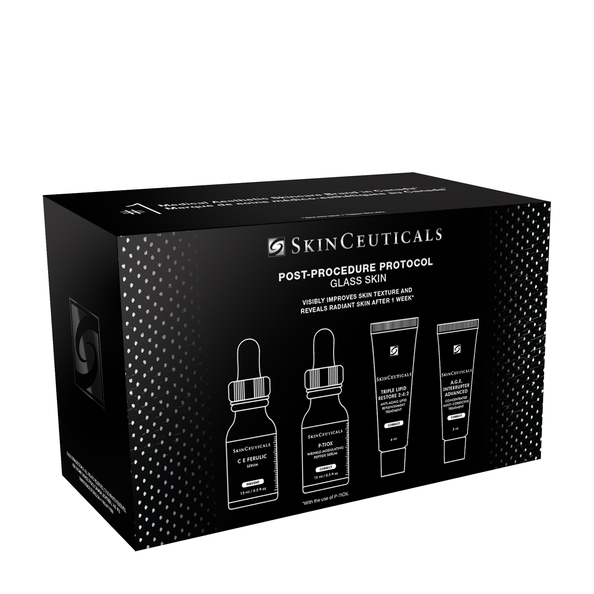Post-procedure Protocol Glass Skin Set