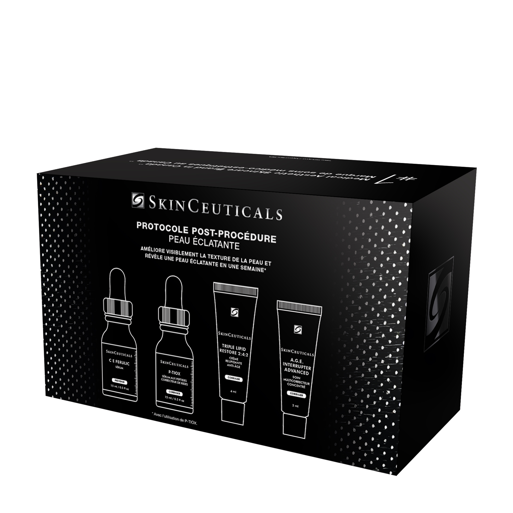 Post-procedure Protocol Glass Skin Set