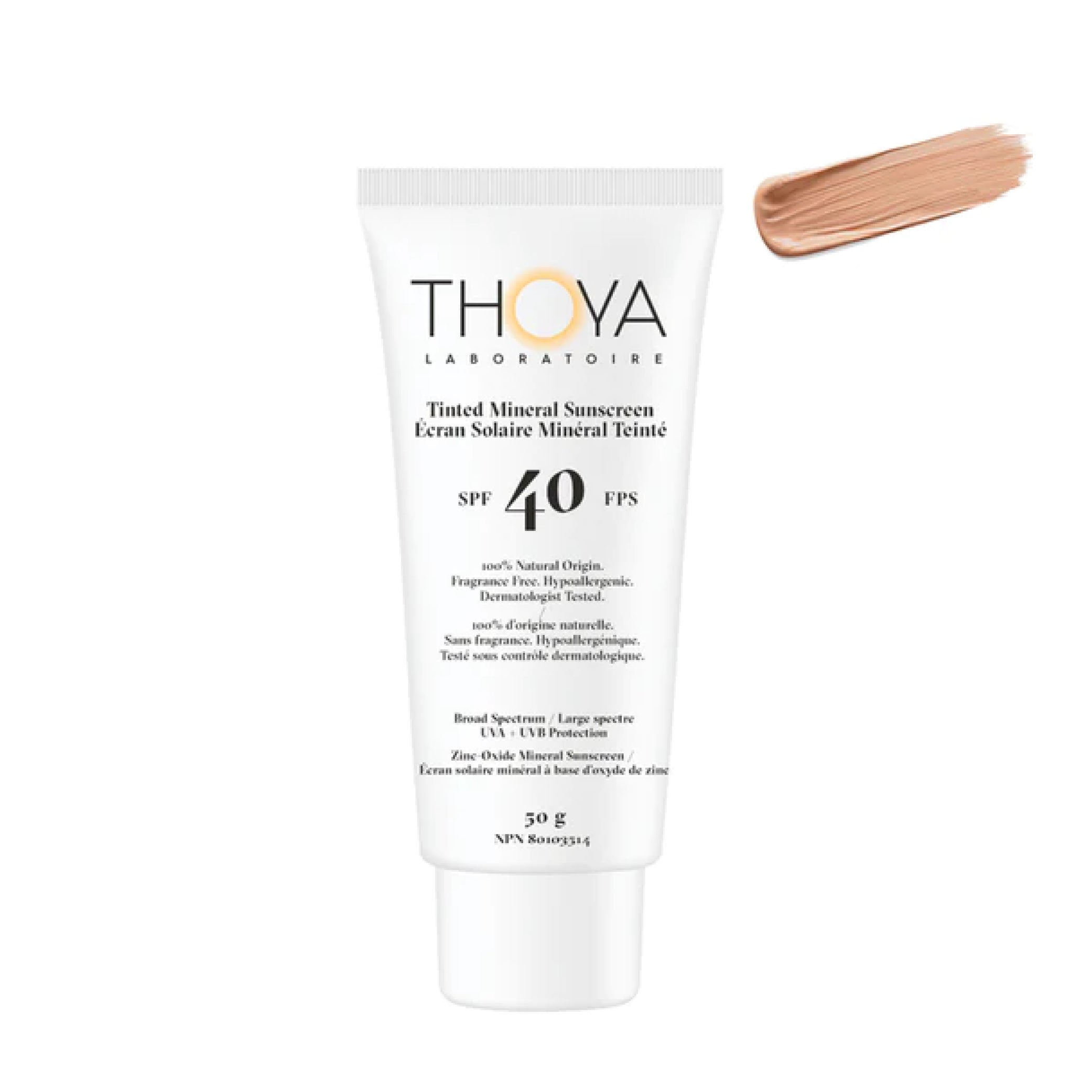 Tinted Mineral Sunscreen SPF 40