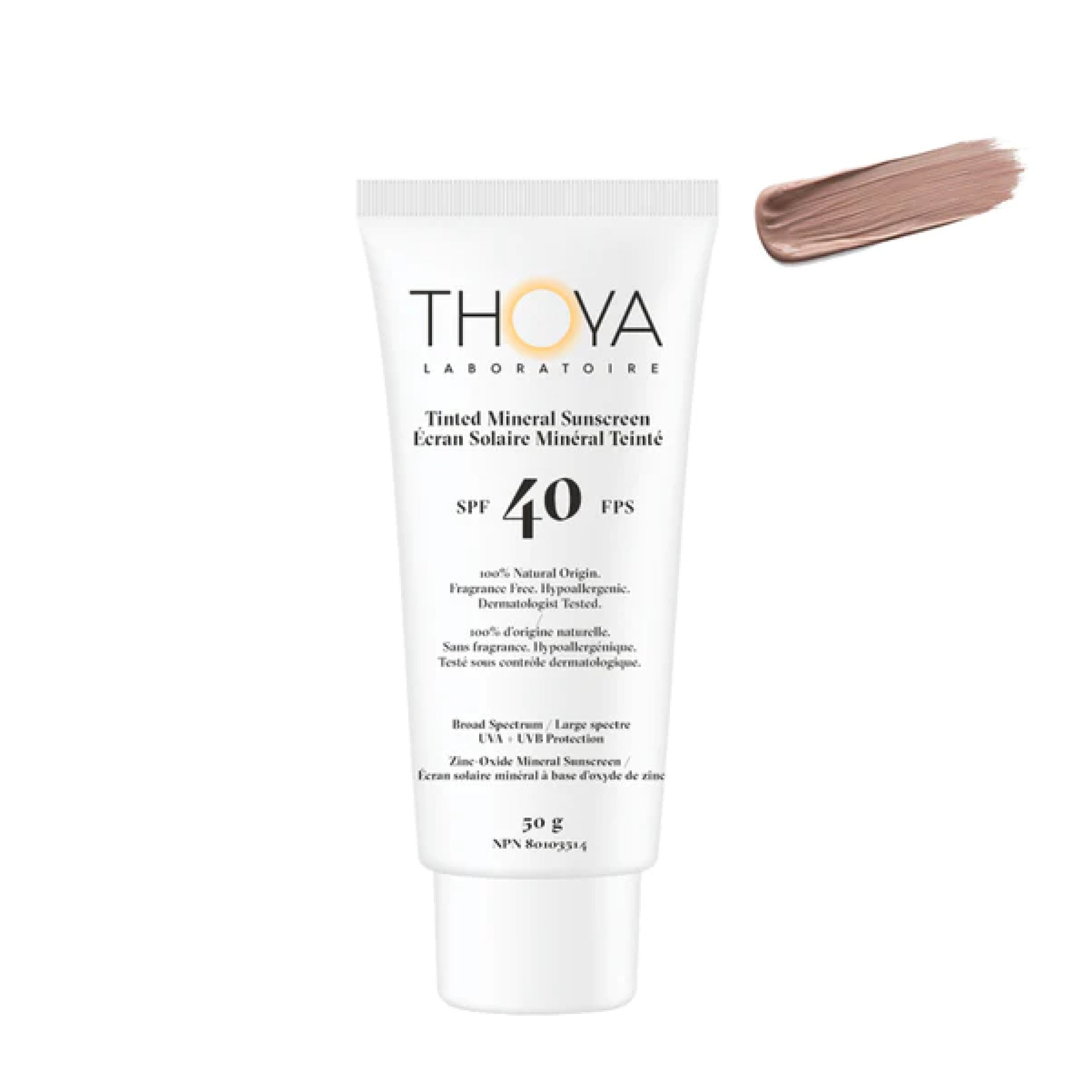 Tinted Mineral Sunscreen SPF 40