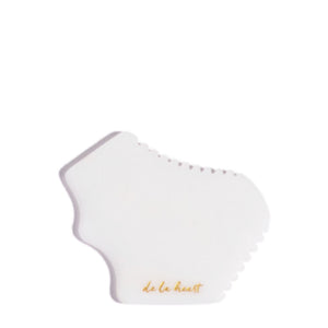 Gua sha de jade blanc