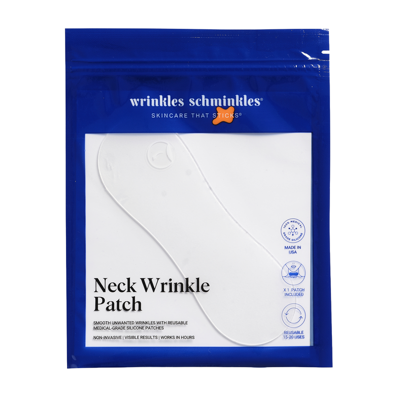 Timbre lissant pour les rides du cou