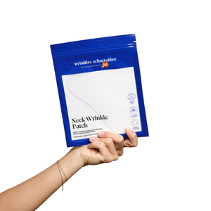 Timbre lissant pour les rides du cou