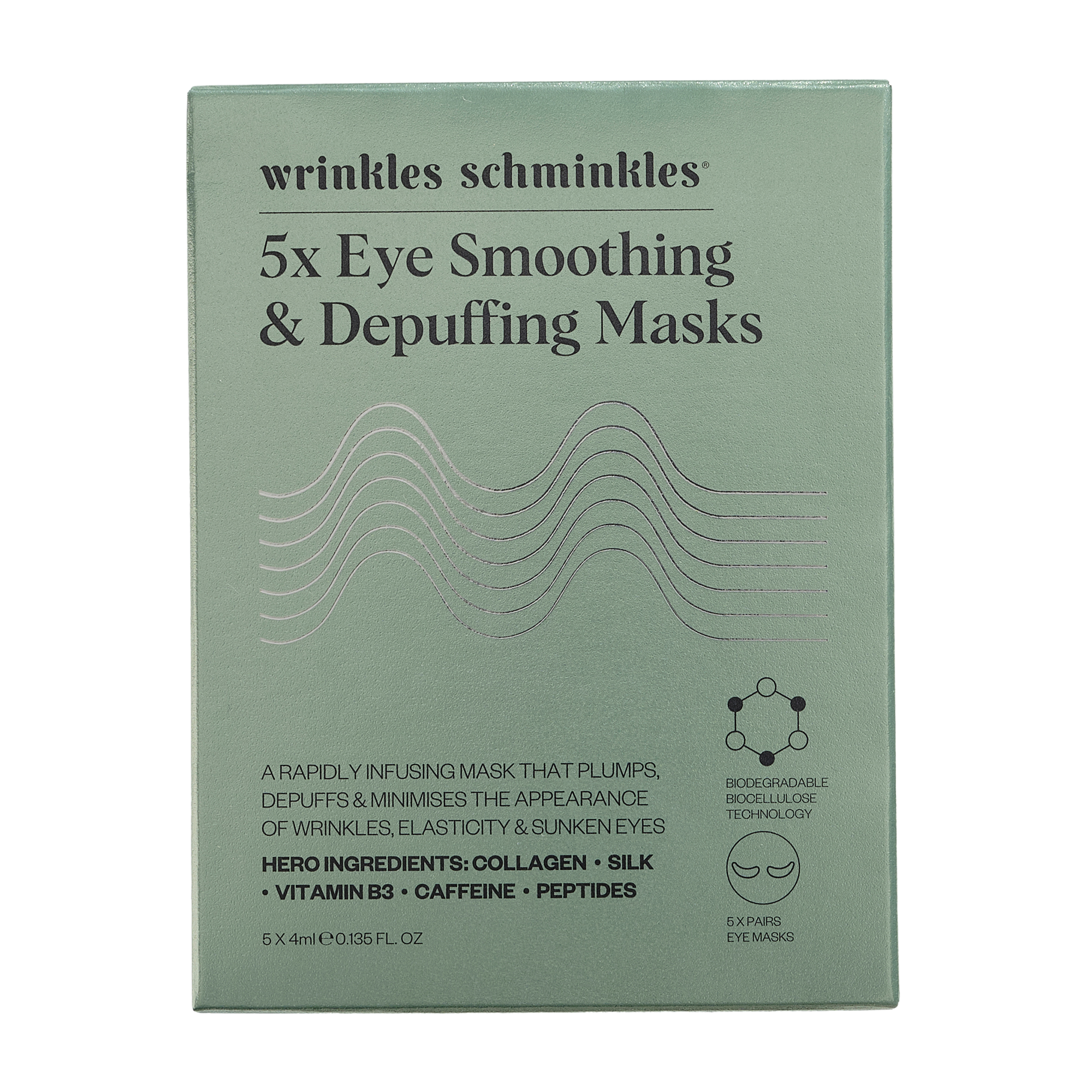Eye Smoothing and Depuffing Sheet Mask