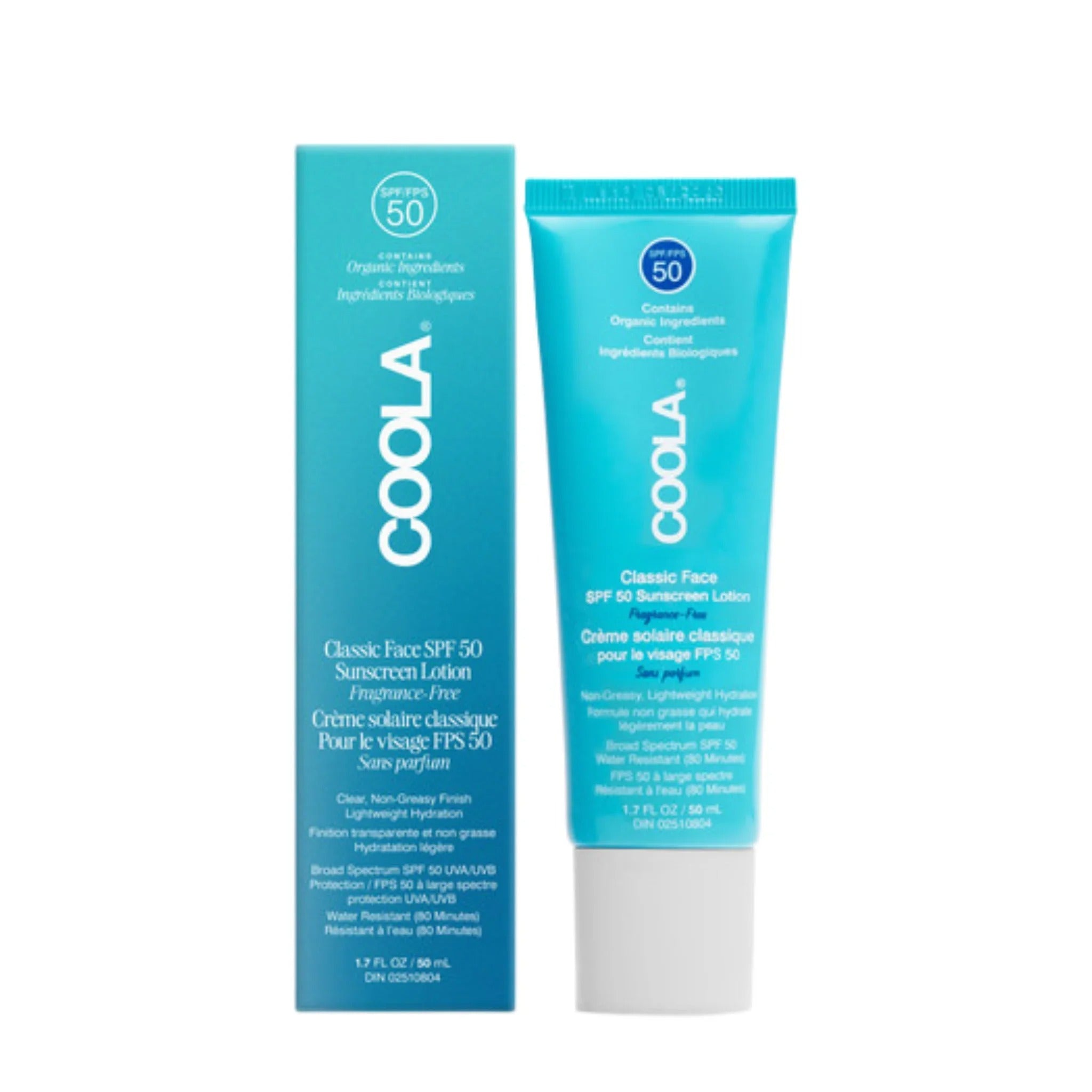 Classic Face SPF 50 Fragrance Free Lotion