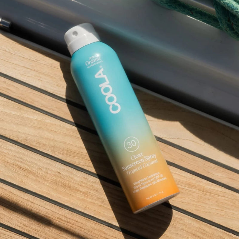 Spray solaire transparent Noix de Coco Tropique FPS 30