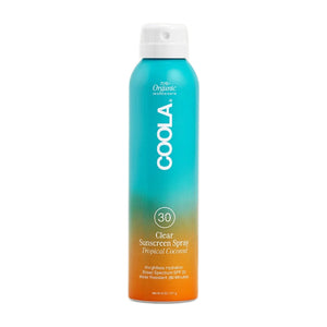 Spray solaire transparent Noix de Coco Tropique FPS 30