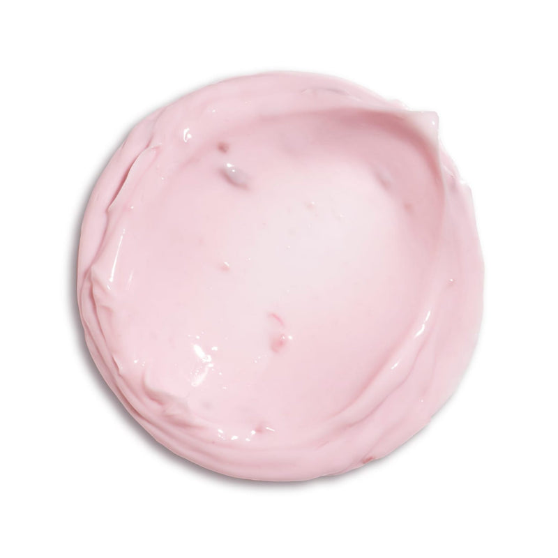 Masque à la rhubarbe et aux fraises 