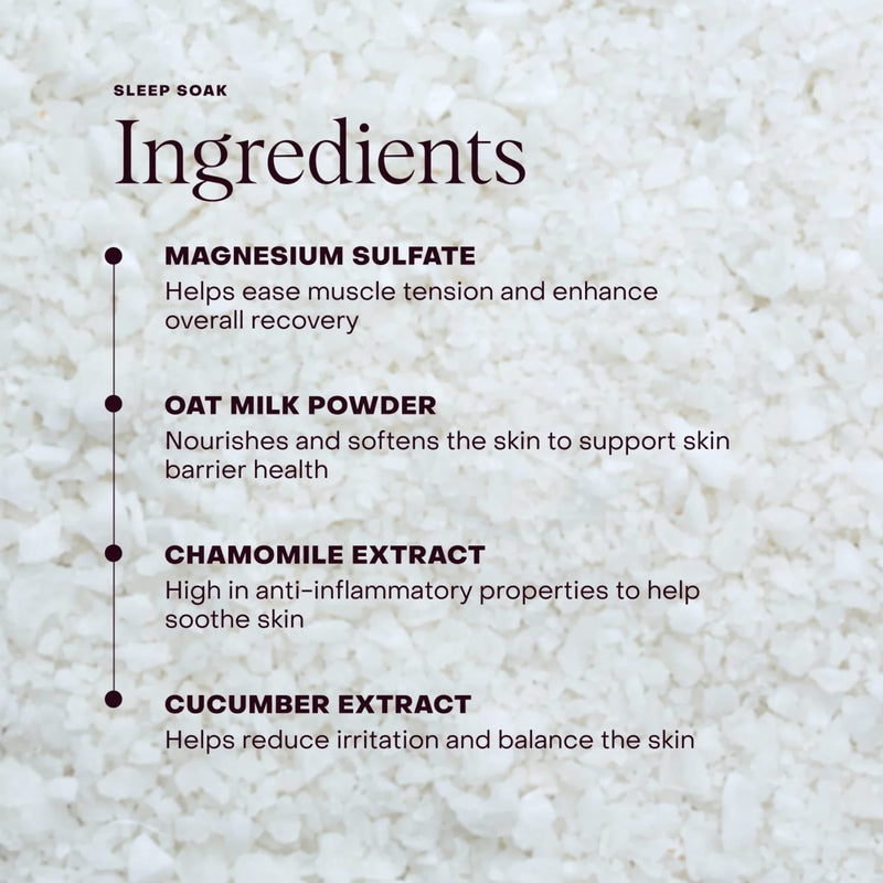 Sleep Soak Magnesium Bath