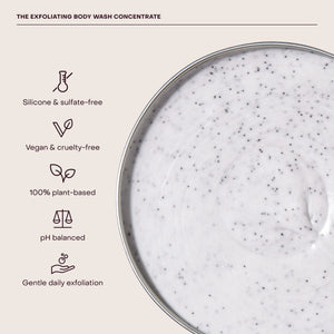 The Exfoliating Body Wash Concentrate