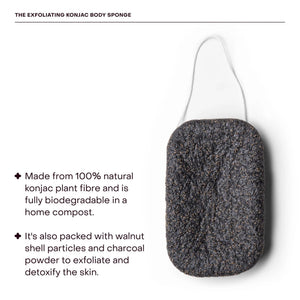 The Exfoliating Konjac Body Sponge
