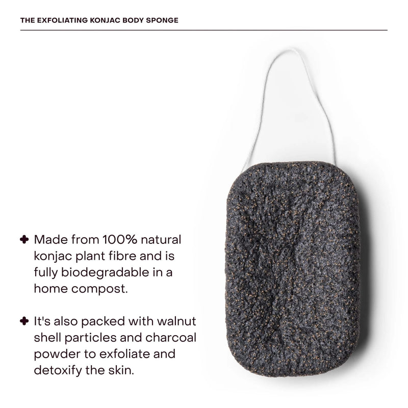 The Exfoliating Konjac Body Sponge