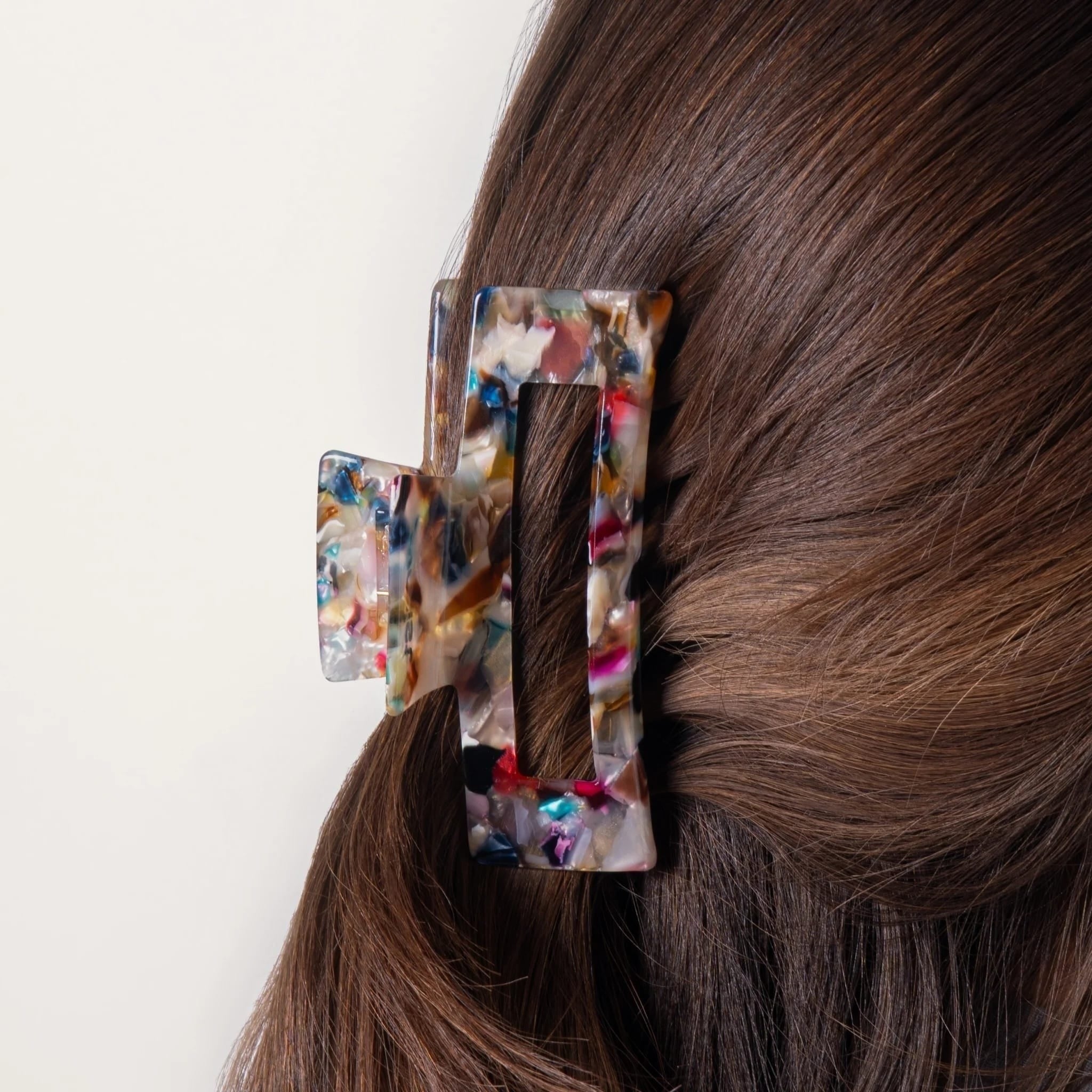 The Confetti Claw Clip