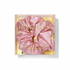honeylux-organic-silk-scrunchie-pink-1