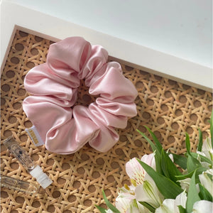 honeylux-organic-silk-scrunchie-pink-1