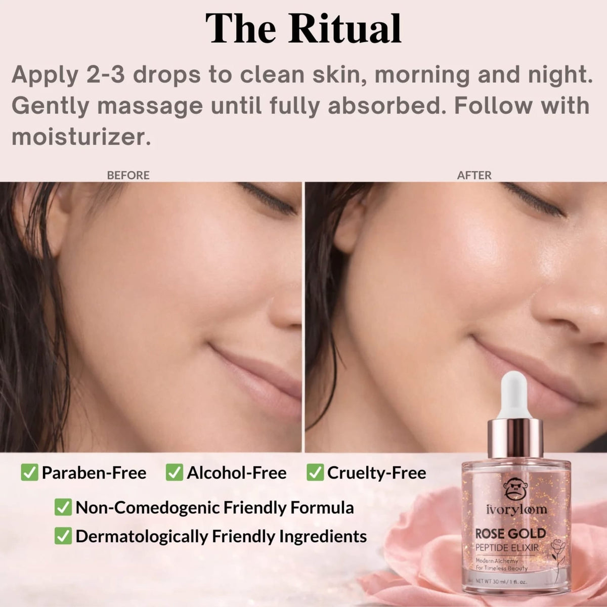 Rose Gold Peptide Elixir