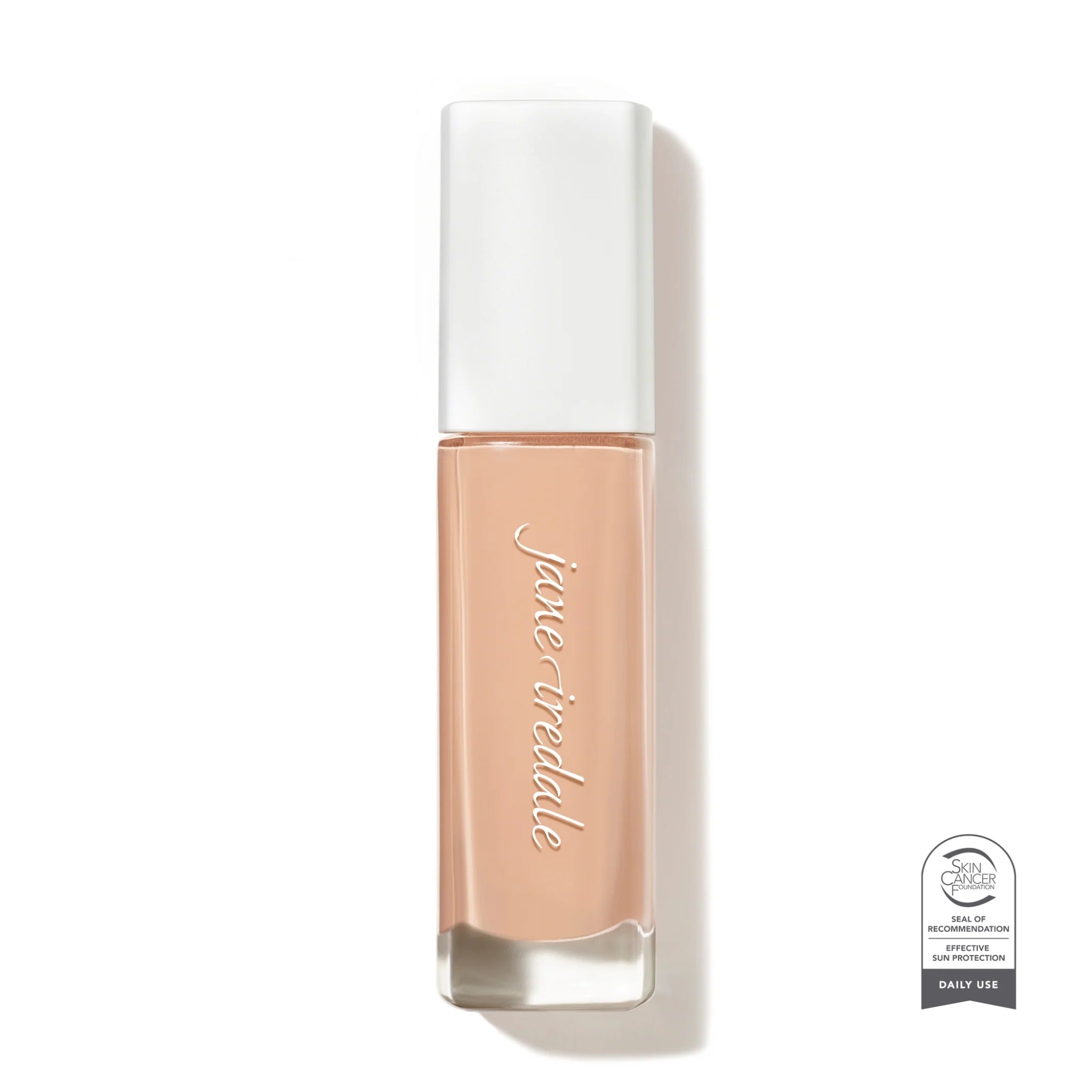 Jane Iredale Skintuition SPF 30 foundation – 14 Fair, cool pink undertones. Product bottle.