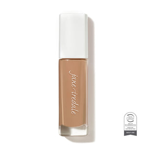 Jane Iredale Skintuition SPF 30 foundation – 42 Medium, cool undertones. Bottle photo.