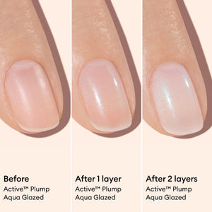 Active Plump Aqua Glazed
