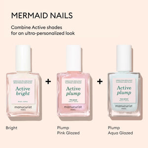 Active Plump Aqua Glazed